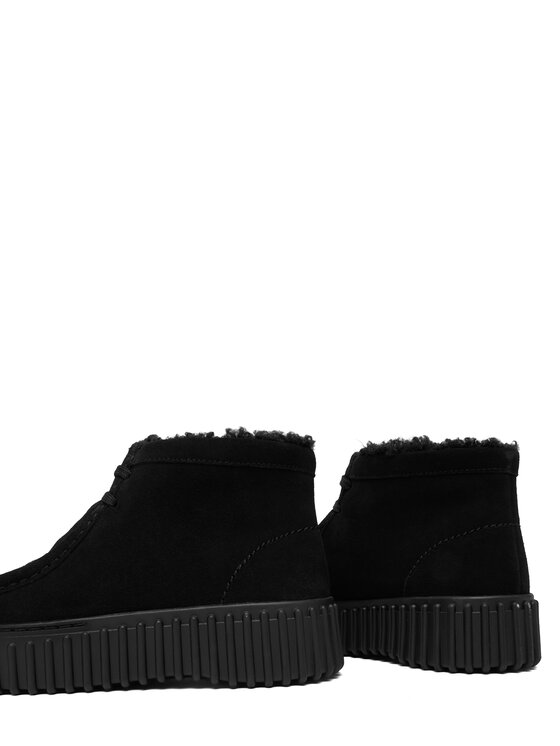Clarks Черевики Clarks Torhill Moss 26182916 Чорний
