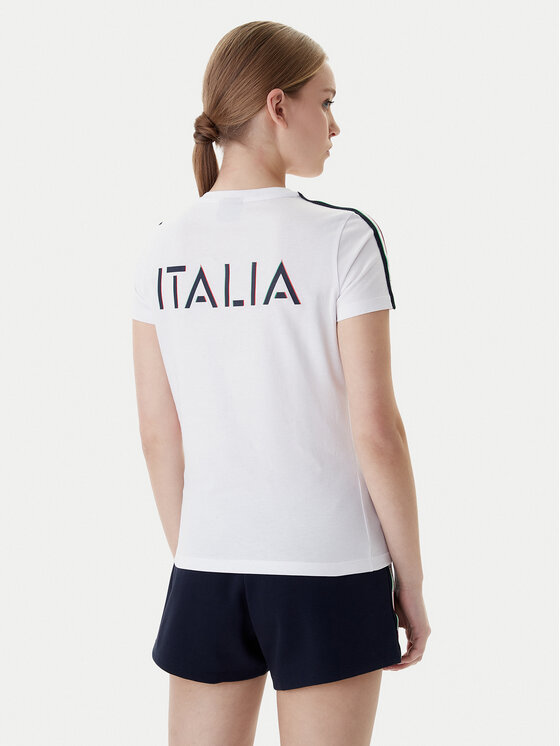 EA7 Emporio Armani EA7 Emporio Armani Camiseta 7W001220 AF12503 U0002 Blanco Regular Fit