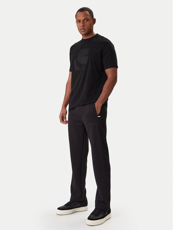 KARL LAGERFELD KARL LAGERFELD Camiseta 755055 561221 Negro Regular Fit