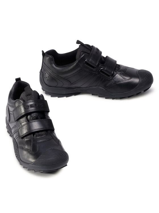 Geox Sneakersy Geox J Savage A J0424A 00043 C9999 D Čierna
