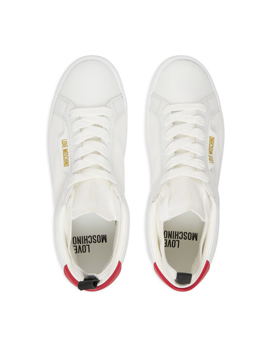 LOVE MOSCHINO Снікерcи LOVE MOSCHINO JA15055G1OIZ010B Білий