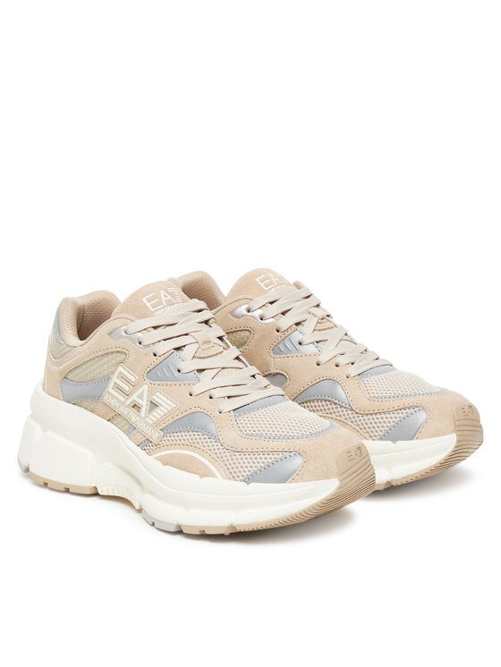 EA7 Emporio Armani Sneakersy EA7 Emporio Armani X8X237 XK425 MZ202 Béžová