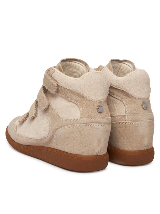 Steve Madden Сникърси Steve Madden Mustang 11004987 Бежов