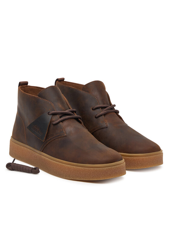 Clarks Черевики Clarks Boxbee Desert 26328235 Коричневий
