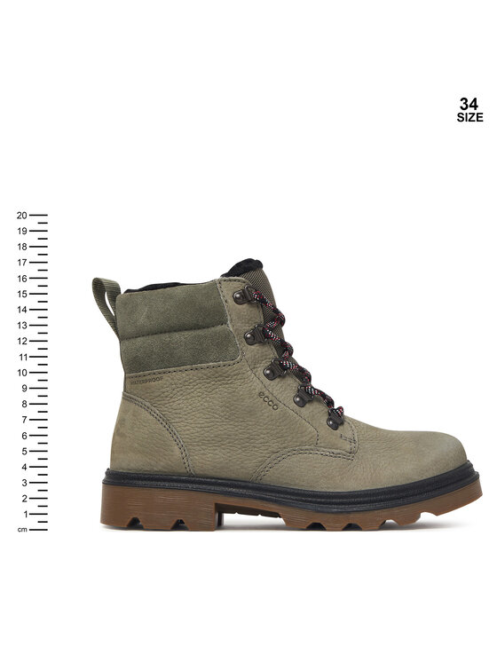 ECCO Turistická obuv ECCO Grainer K 72829261850 Světle zelená