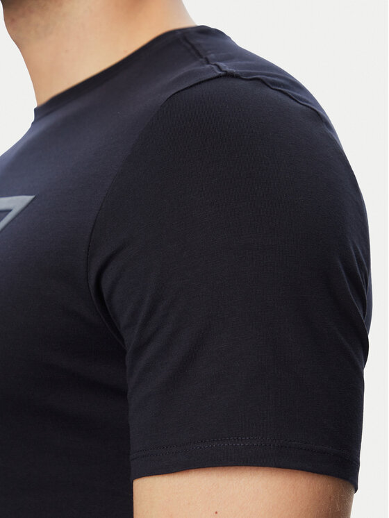 Guess Guess Футболка M6YI71 K3745 Cиній Slim Fit