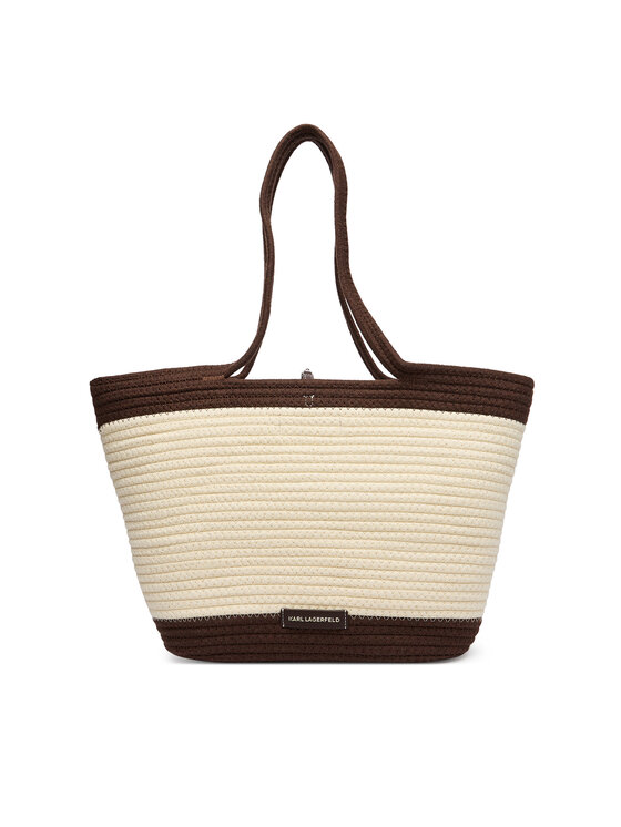 KARL LAGERFELD Geantă KARL LAGERFELD B1W46080 Crem