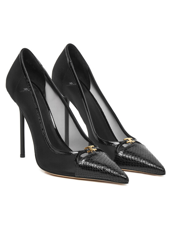 Elisabetta Franchi Туфлі на шпильці Elisabetta Franchi SA-09B-57E2-V670 Чорний