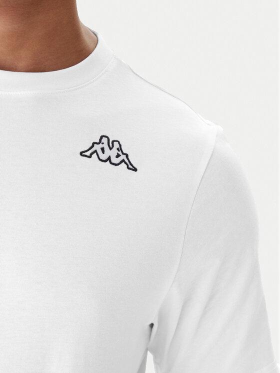 Kappa Kappa Conjunto de camisetas Logo Sylvo 322562W Blanco Regular Fit