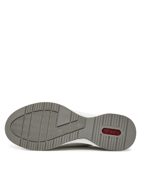 Rieker Sneakers Rieker N4340-80 Alb