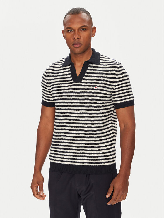 Tommy Hilfiger Tommy Hilfiger Polo majica MW0MW39531 Mornarsko modra Regular Fit