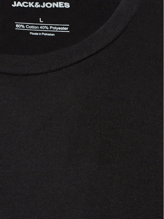 Jack & Jones Jack & Jones Комплект футболок Under 12248076 Чорний Standard Fit