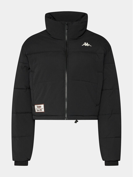 Kappa Kappa Cazadora de invierno Authentic Gasita 371F65W Negro Oversize