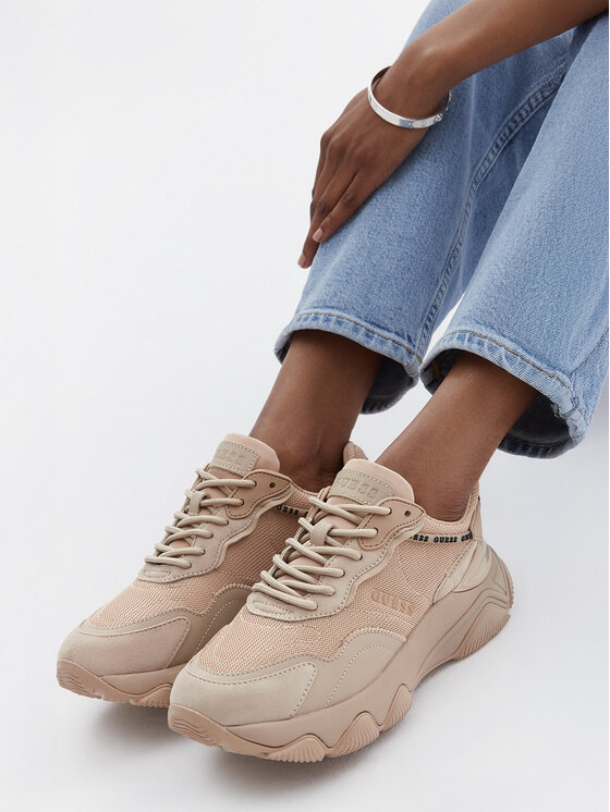 Guess Снікерcи Guess Micola FL7MIC LEA12 Бежевий