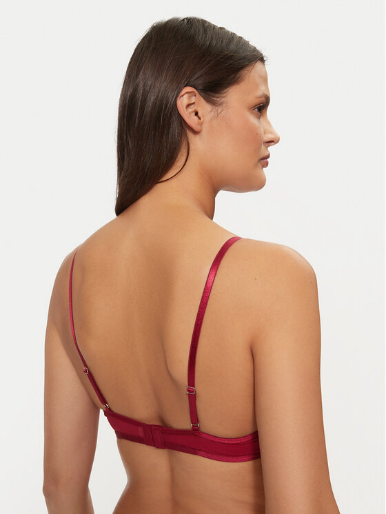 Hunkemöller Hunkemöller Melltartó alsó huzallal 206365 Bordó