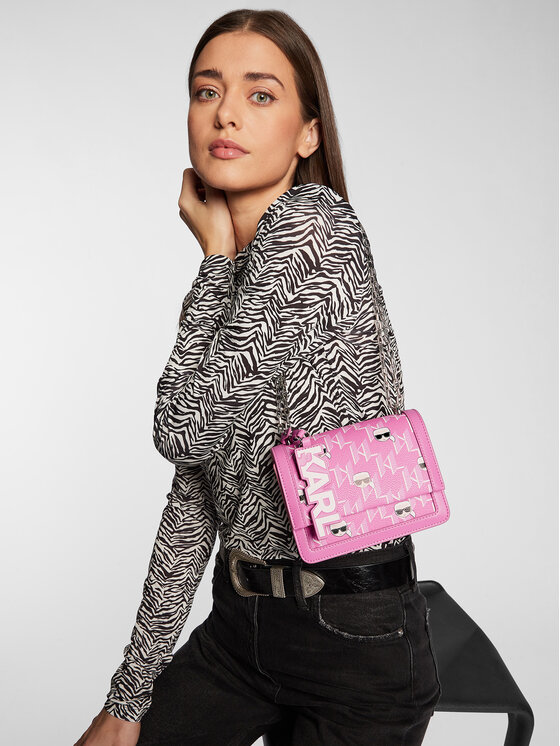KARL LAGERFELD Дамска чанта KARL LAGERFELD 225W3030 Розов
