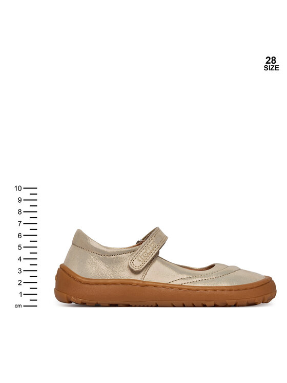 Froddo Балетки Froddo Barefoot Mary J G3140195-2 S Золотий
