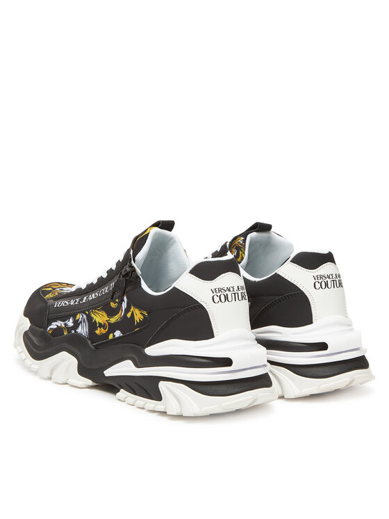 Versace Jeans Couture Снікерcи Versace Jeans Couture 78YA3SI5 Чорний