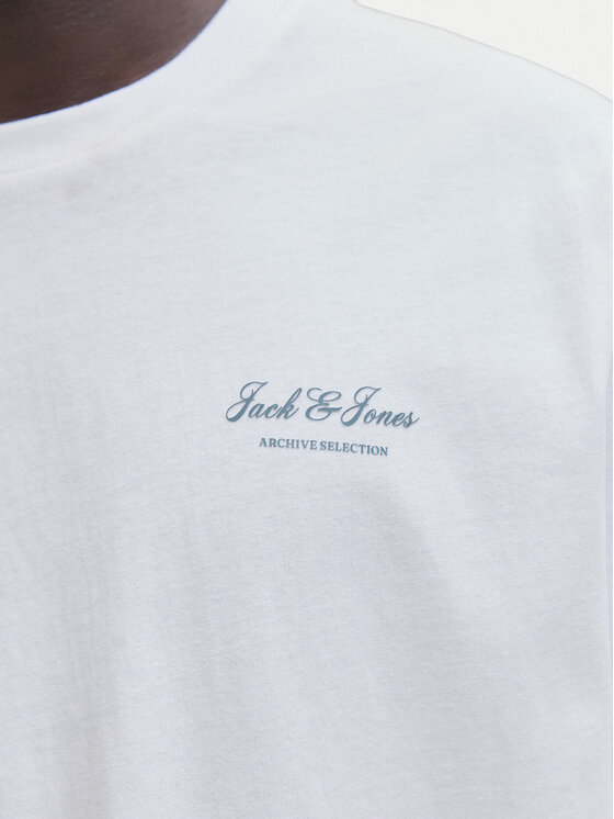 Jack & Jones Jack & Jones Camiseta Earchive 12287990 Blanco Regular Fit