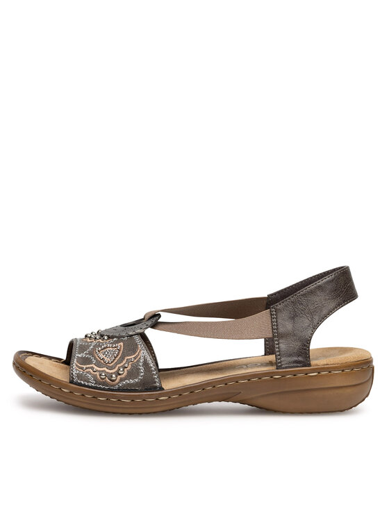 Rieker Sandali Rieker 608B9-45 Marrone