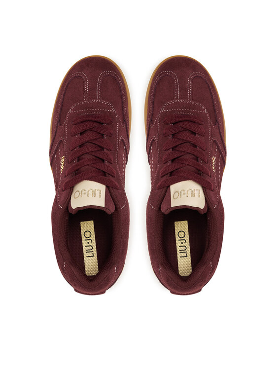 Liu Jo Sneakersy Liu Jo Connor 01 BF5069 PX002 Bordová