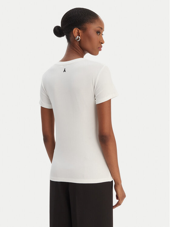 Patrizia Pepe Patrizia Pepe Camiseta 8M1807/J051-W146 Blanco Regular Fit