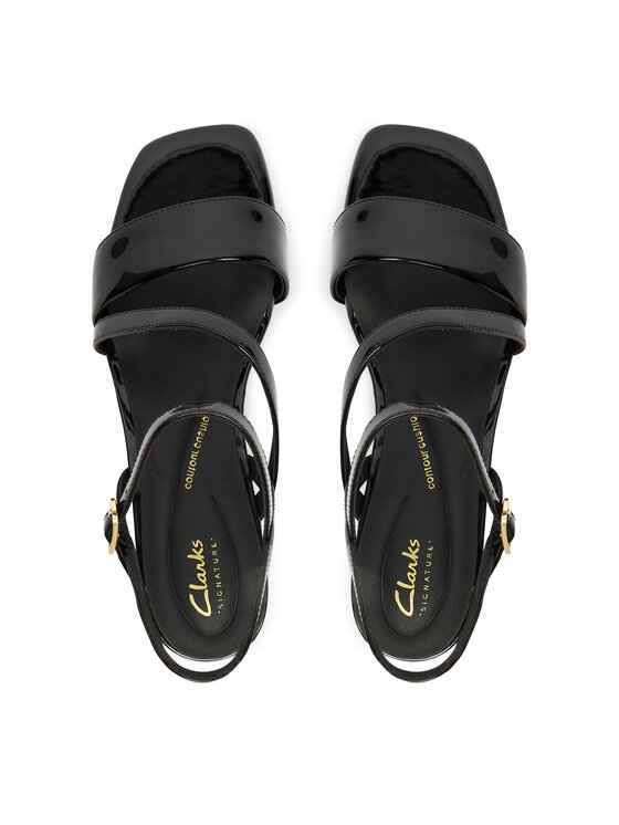 Clarks Босоніжки Clarks Serina35 Strap 26186117 Чорний