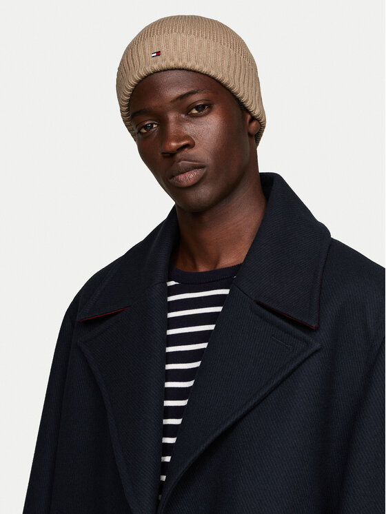 Tommy Hilfiger Kepurė Tommy Hilfiger Flag AM0AM12796 Smėlio