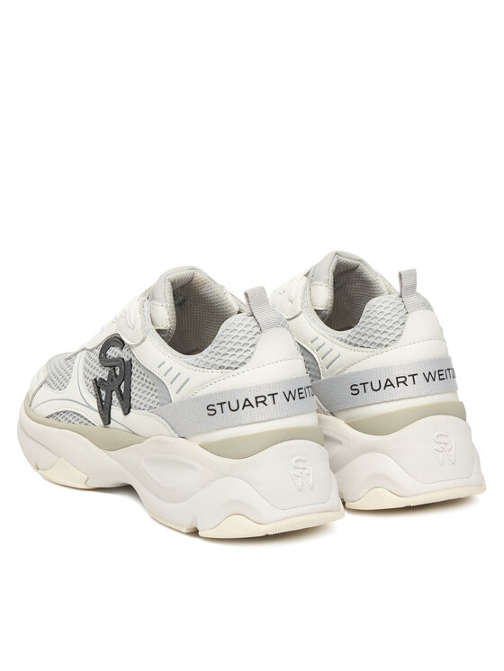 Stuart Weitzman Снікерcи Stuart Weitzman Trainer SH318 Білий