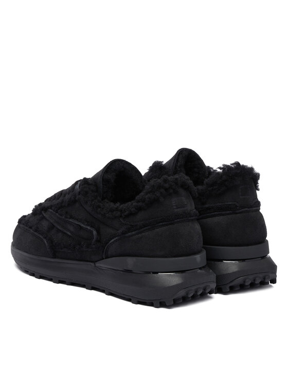 D.A.T.E. Снікерcи D.A.T.E. Athleta Shearling W431-AT-TD Чорний