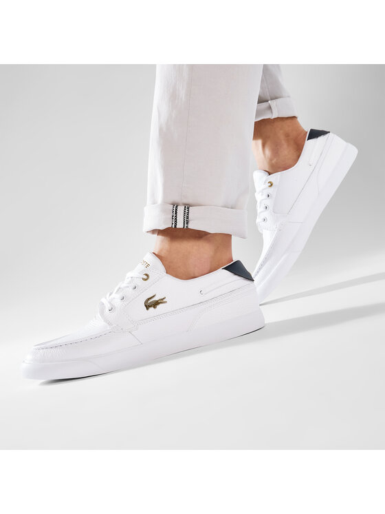 Lacoste Laisvalaikio batai Lacoste Bayliss Deck 0721 1 Cma 7-41CMA006221G Balta