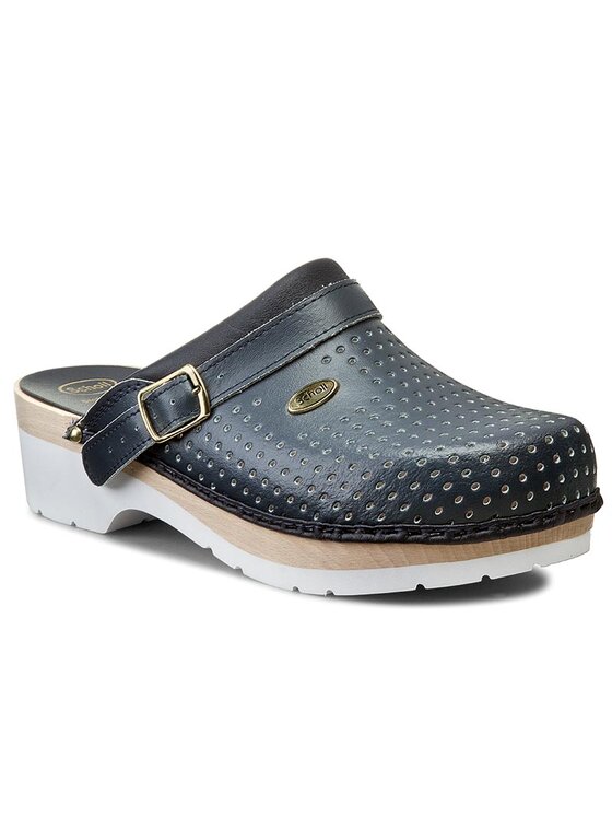 Scholl Шльопанці Scholl Clog S/Comf.B/S Ce F20078 1040 400 Cиній
