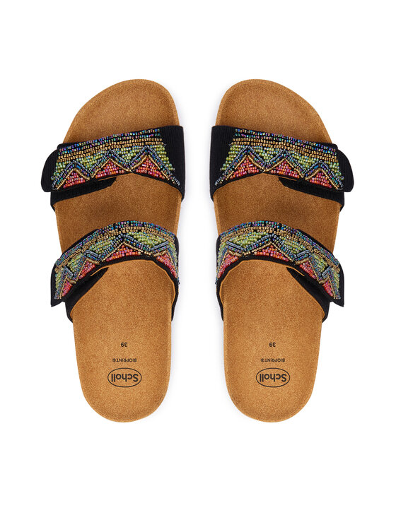 Scholl Шльопанці Scholl Zafirah 2.0 Med. MF00652 Чорний