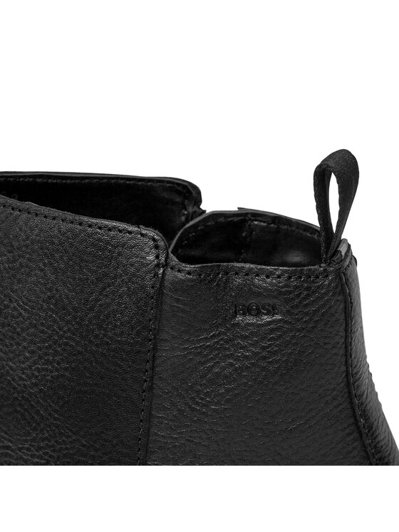 BOSS Členková obuv s elastickým prvkom Boss Colby Boot 50503550 10249870 01 Čierna
