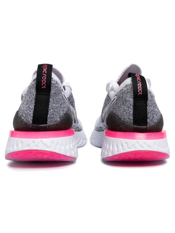 Nike Маратонки за бягане Nike Epic React Flyknit 2 BQ8927 103 Бял