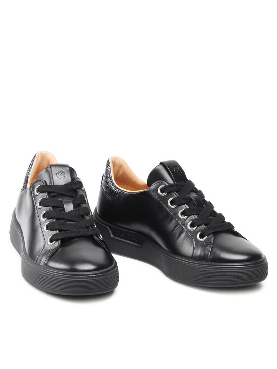 ECCO Sneakersy ECCO Street Tray W 29122351052 Czarny
