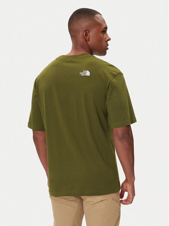 The North Face The North Face Camiseta Simple Dome NF0A87NR Verde Oversize