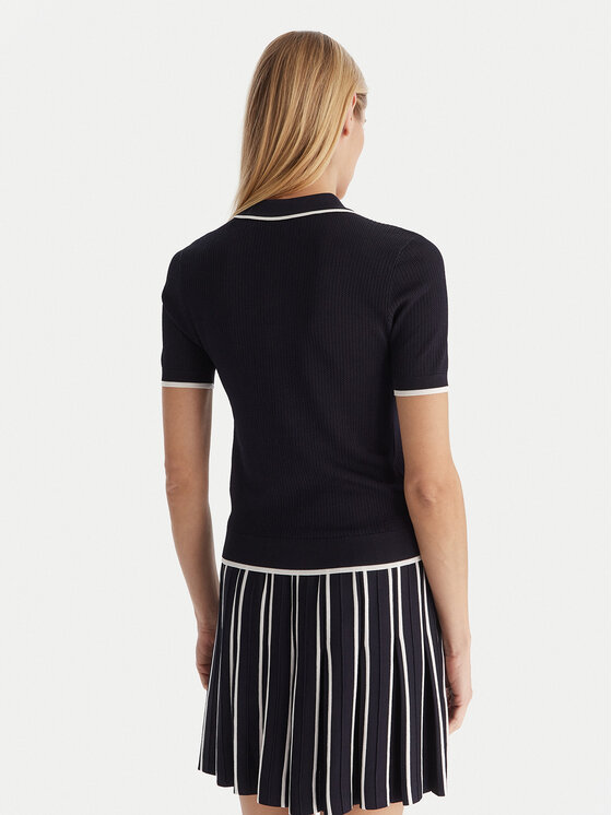 Guess Guess Поло V5GP00Z3D60 Cиній Slim Fit