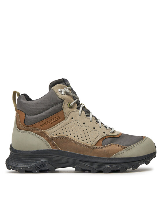 Merrell Трекінгові черевики Merrell Speed Solo Mid Wp J037859 Сірий