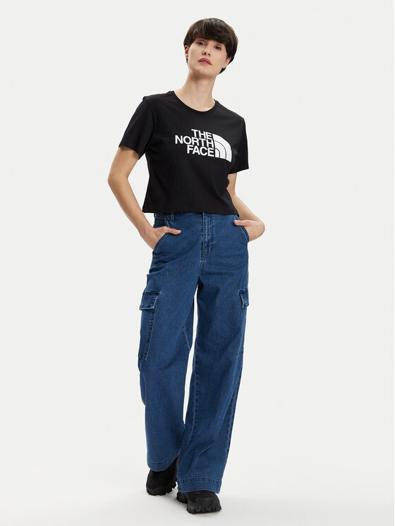 The North Face The North Face T-shirt Easy NF0A87NA Nero Relaxed Fit
