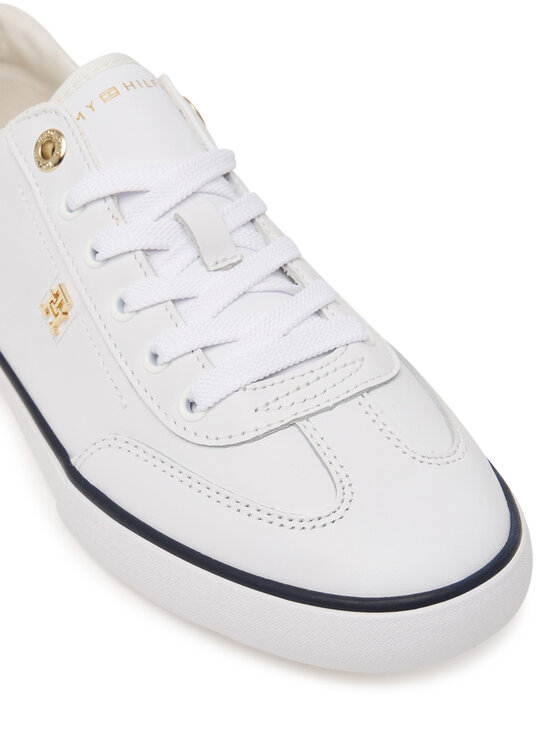 Tommy Hilfiger Tenisice Tommy Hilfiger Th Chic Low Profile Vulc FW0FW09104 Bijela