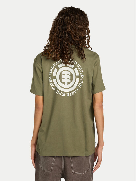 Element Element Camiseta Seal Bp ELYZT00596 Caqui Regular Fit