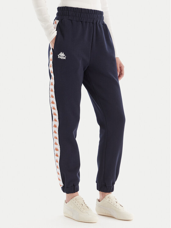 Kappa Kappa Pantalones de chándal 311M8HW R10 Azul marino Regular Fit
