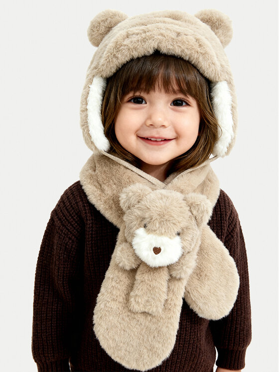 Mayoral Gorro y bufanda Mayoral 10020 Beis