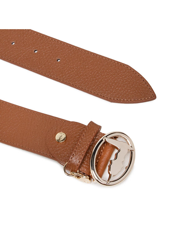 Trussardi Cintura da donna Trussardi Pre Belt 4cm Fibbia 75L00129 Marrone