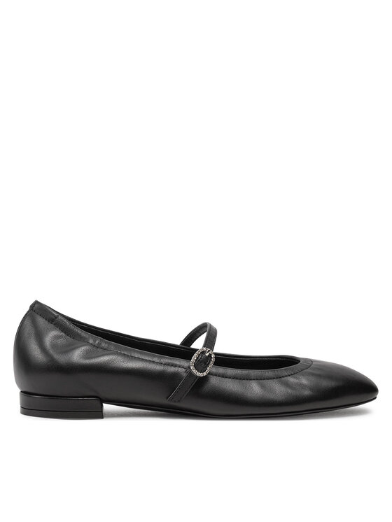 Stuart Weitzman Балетки Stuart Weitzman Claris Ballet Flat SI573 Чорний