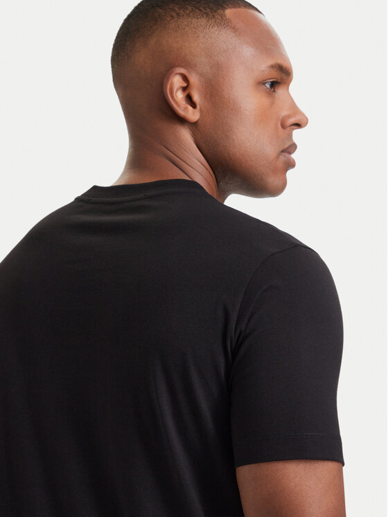 KARL LAGERFELD KARL LAGERFELD Camiseta 755060 564242 Negro Regular Fit
