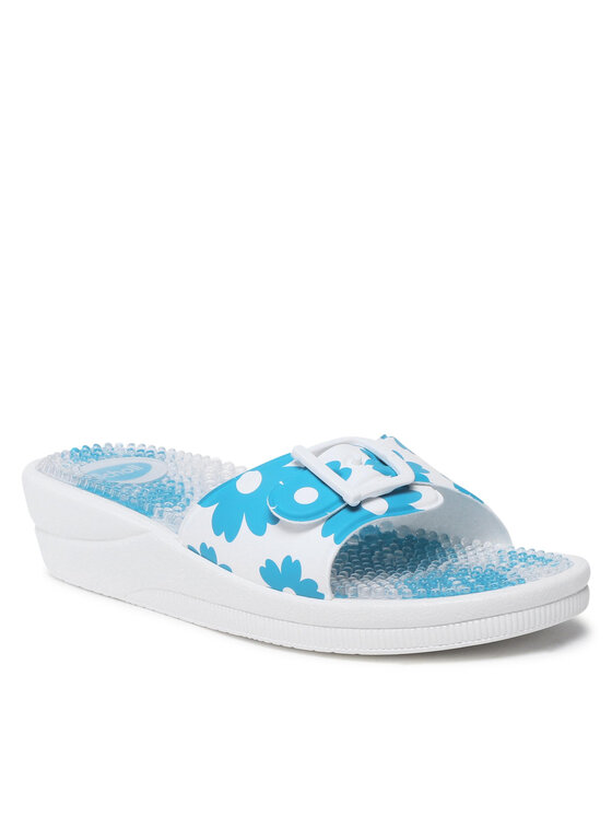 Scholl Παντόφλες Scholl F29960 New Massage 1143 Λευκό