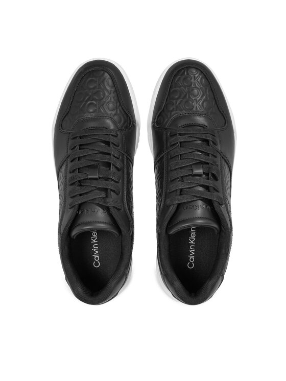 Calvin Klein Αθλητικά Calvin Klein Low Top Lace Up Mono HM0HM01192 Μαύρο
