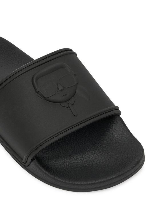 KARL LAGERFELD Шльопанці KARL LAGERFELD Kondo 2.0 KL80919M Чорний